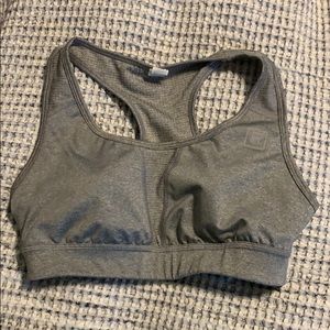 Like new grey Fila pullover sports bra